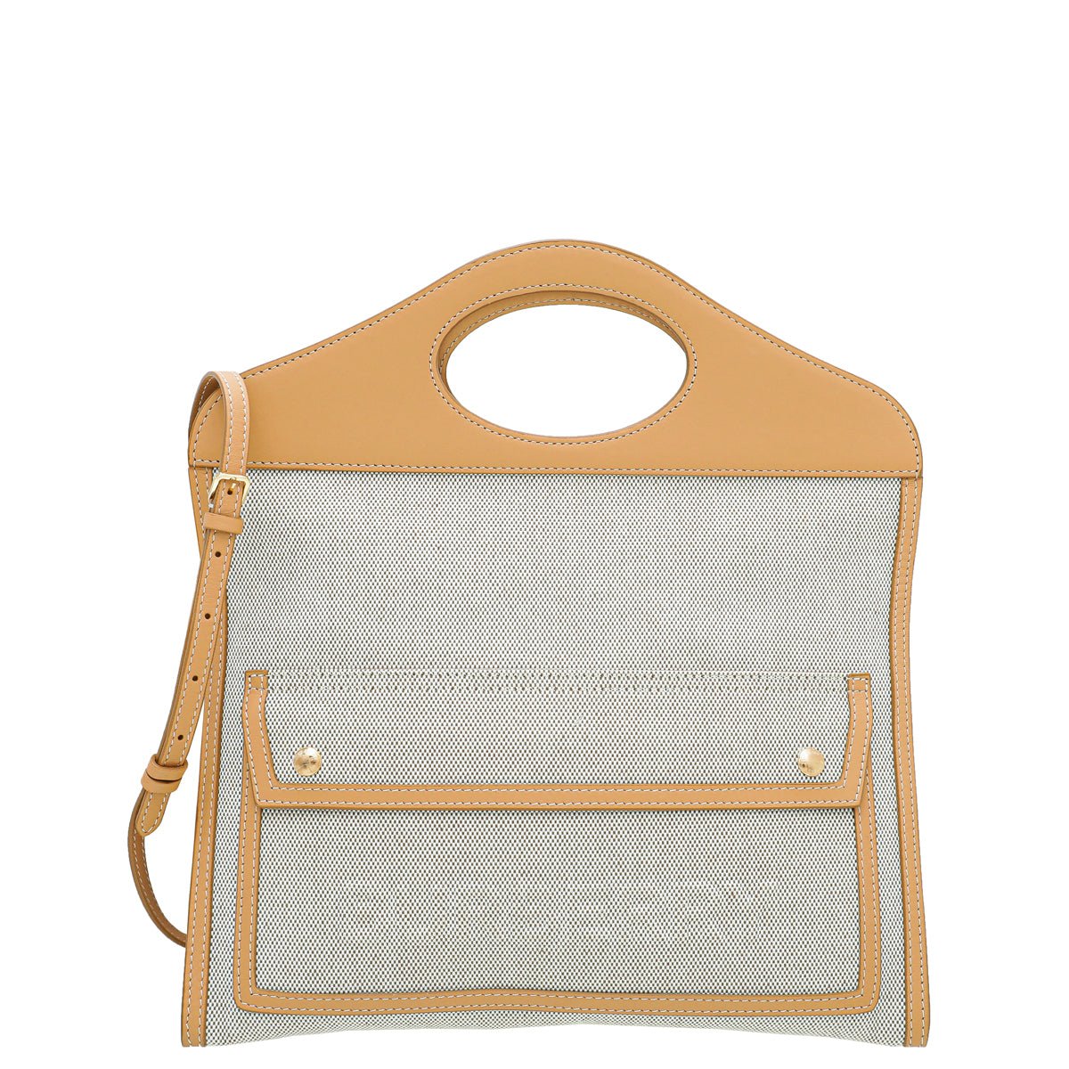 Burberry Bicolor Soft Pocket Small Crossbody Clutch-Burberry-THE CLOSET