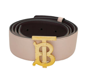 Burberry Bicolor TB Buckle Reversible Belt Medium