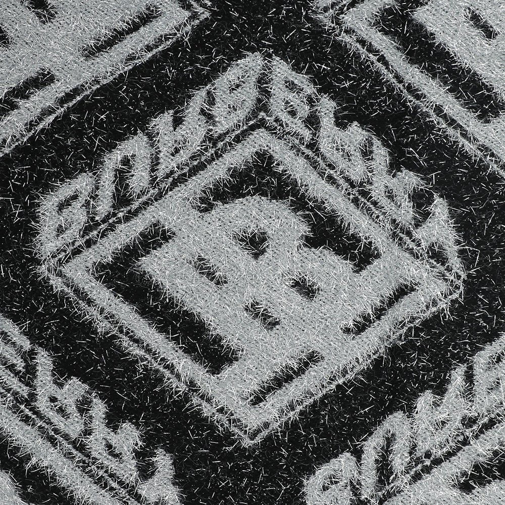 Burberry Bicolor TB Glitter Jacquard Scarf-Burberry-THE CLOSET