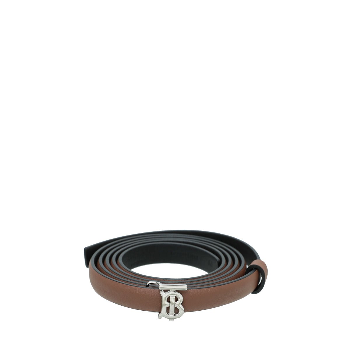 Burberry Bicolor TB Logo Buckle Reversible Medium Belt-Burberry-THE CLOSET