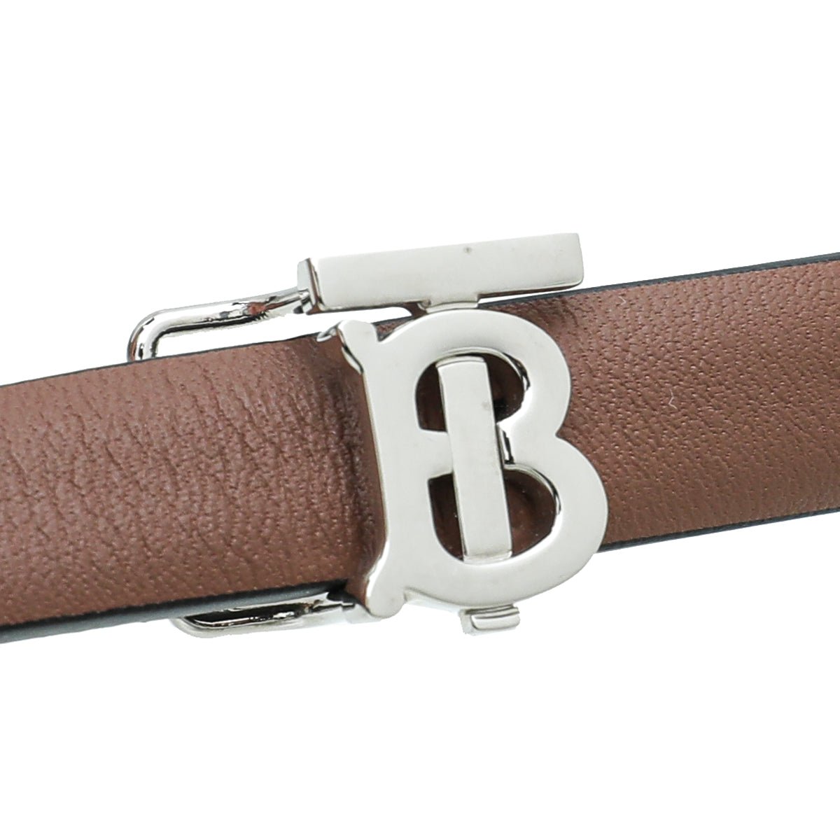Burberry Bicolor TB Logo Buckle Reversible Medium Belt-Burberry-THE CLOSET