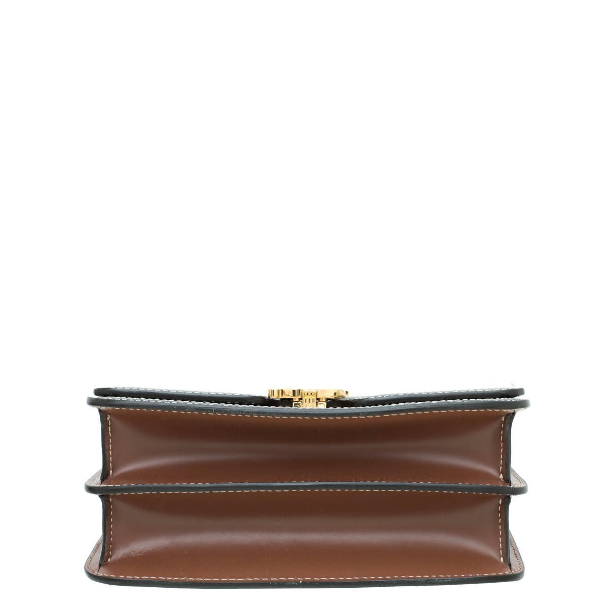 Burberry Bicolor TB Logo Flap Small Bag-Burberry-THE CLOSET