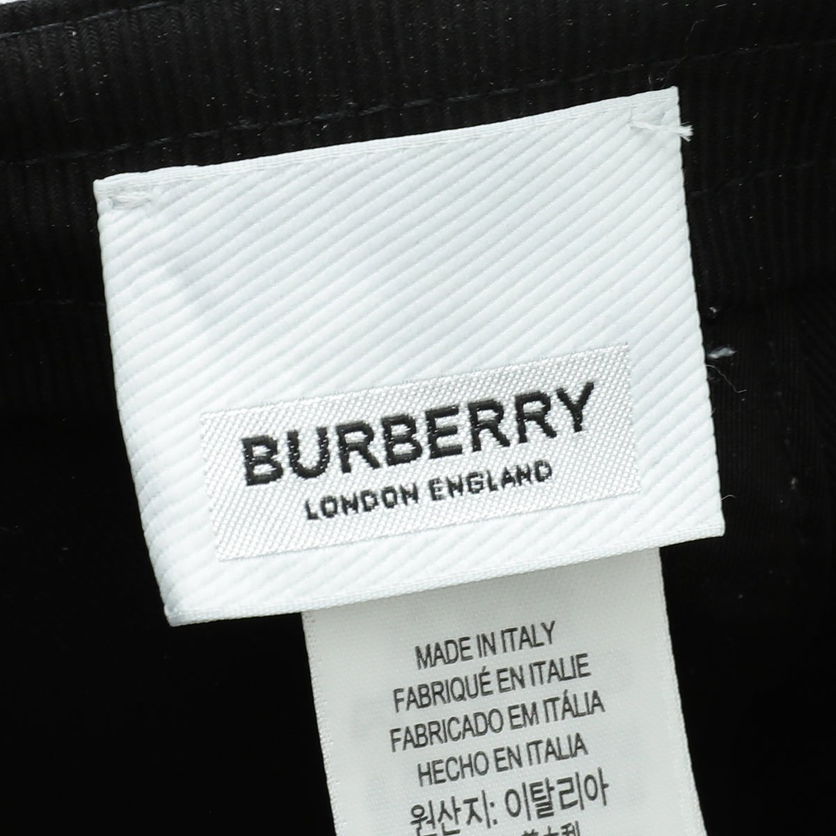 Burberry Bicolor TB Logo Print Baseball Cap Large-Burberry-THE CLOSET
