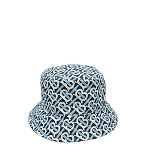 Burberry Bicolor TB Logo Bucket Ducket Hat Small Hat