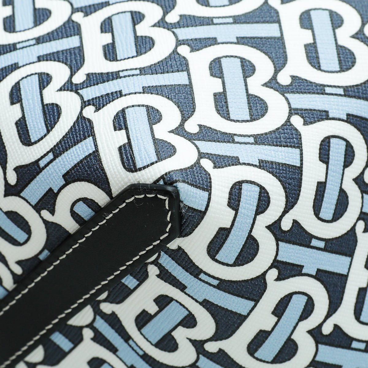 Burberry - Burberry Bicolor TB Monogram Mini Beach Tote Bag | The Closet