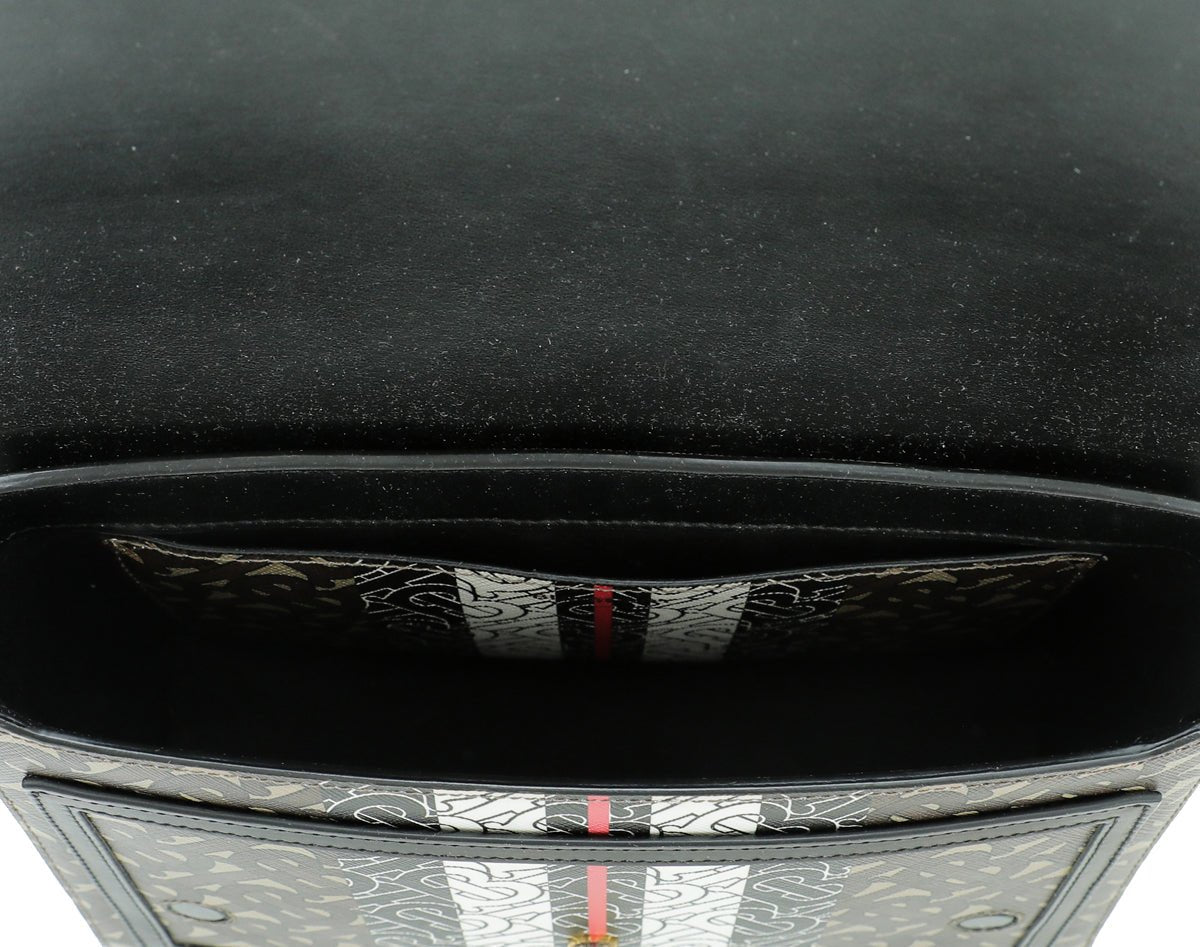 Burberry Bicolor TB Monogram Note Crossbody Bag-Burberry-THE CLOSET