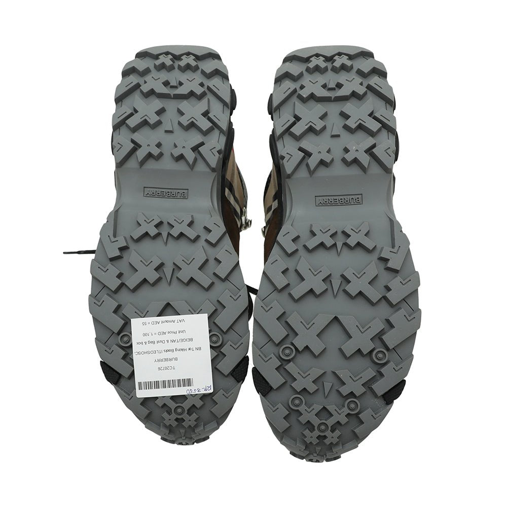 Burberry Bicolor Tor Hiking Boots 39.5-Burberry-THE CLOSET