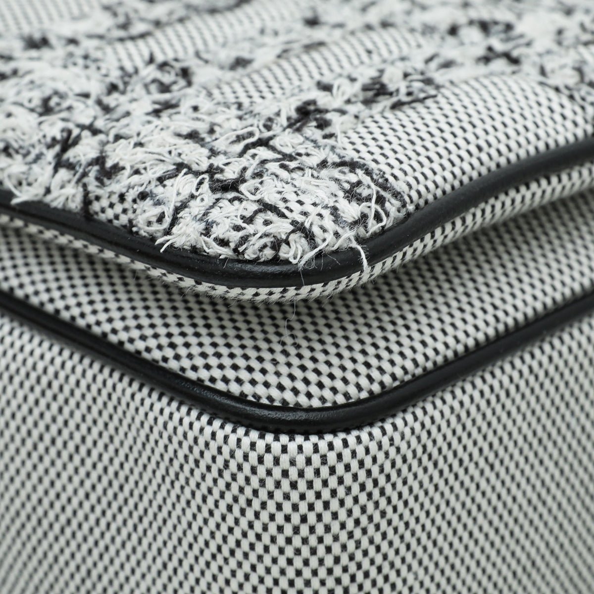 Burberry Bicolor Tweed TB Lola Small Bag-Burberry-THE CLOSET