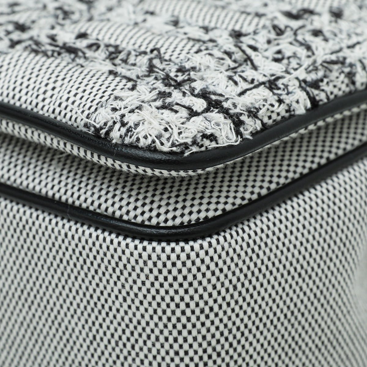 Burberry Bicolor Tweed TB Lola Small Bag-Burberry-THE CLOSET