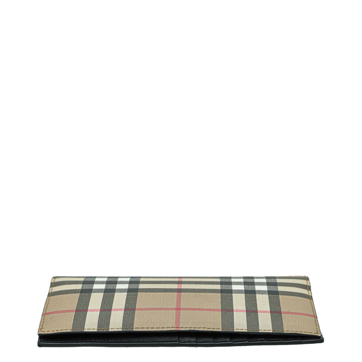 Burberry Bicolor Vintage Check Flap Wallet-Burberry-THE CLOSET