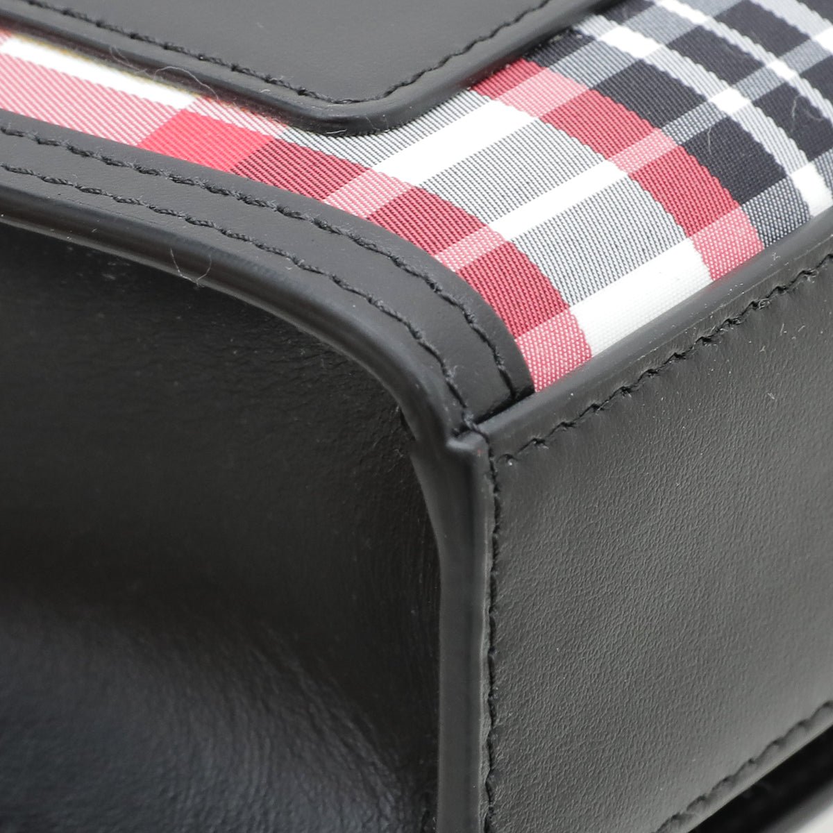 Burberry Bicolor Vintage Check Pocket Bag-Burberry-THE CLOSET