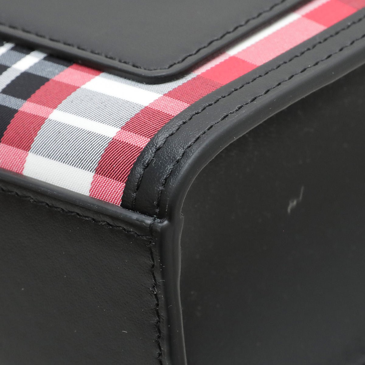 Burberry Bicolor Vintage Check Pocket Bag-Burberry-THE CLOSET