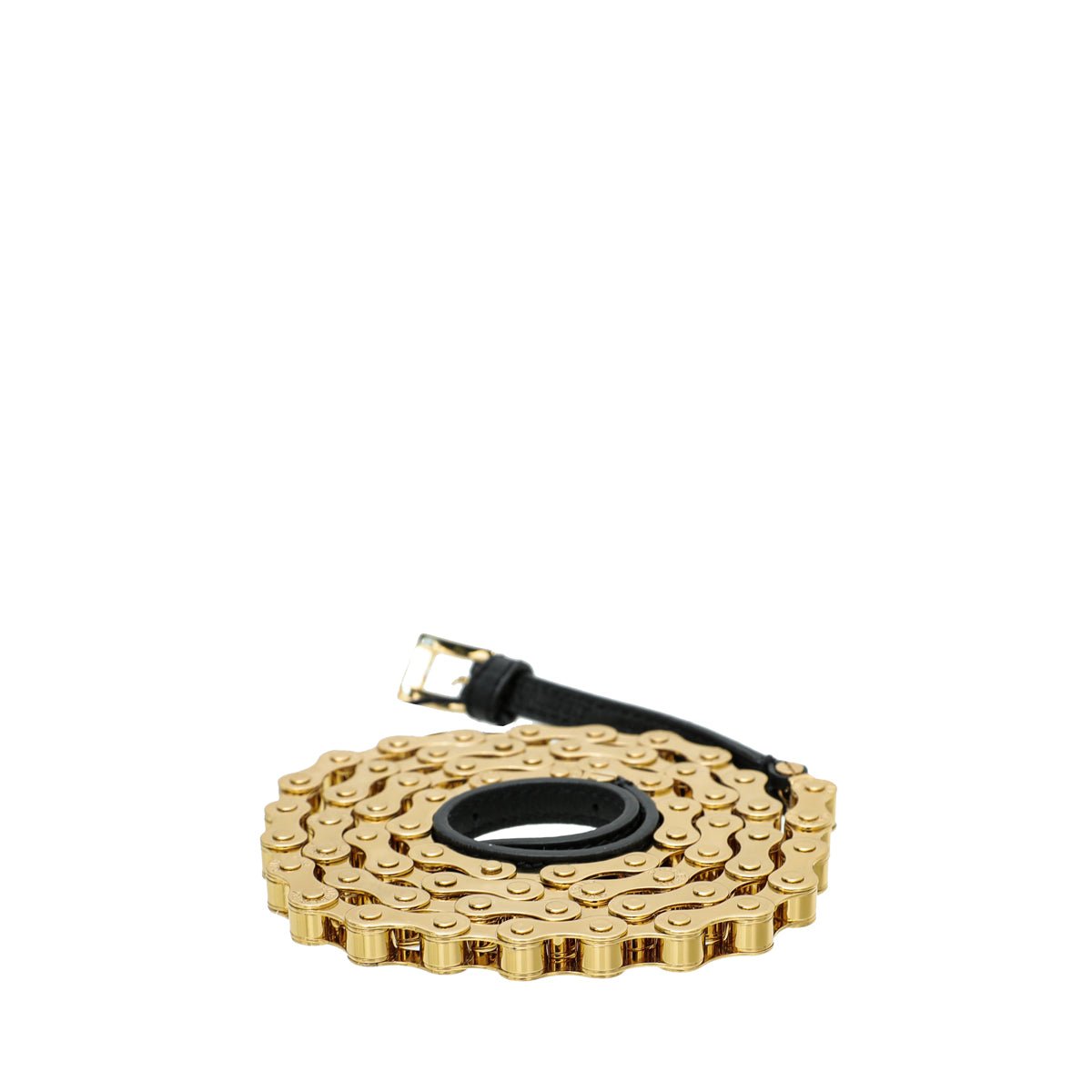 Burberry Black Bike Chain Large Belt-Burberry-THE CLOSET