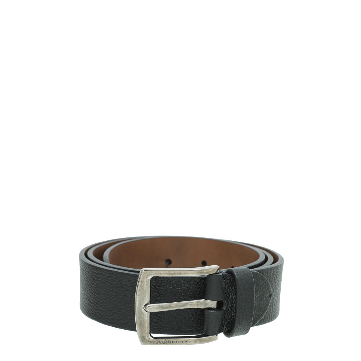 Burberry Black Buckle Belt 34-Burberry-THE CLOSET