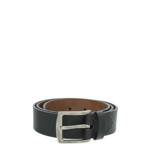 Burberry Black Buckle Belt 34