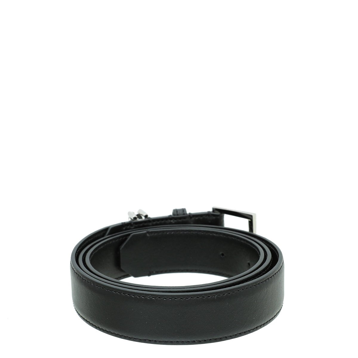 Burberry Black Buckle Chain Details Belt Large-Burberry-THE CLOSET