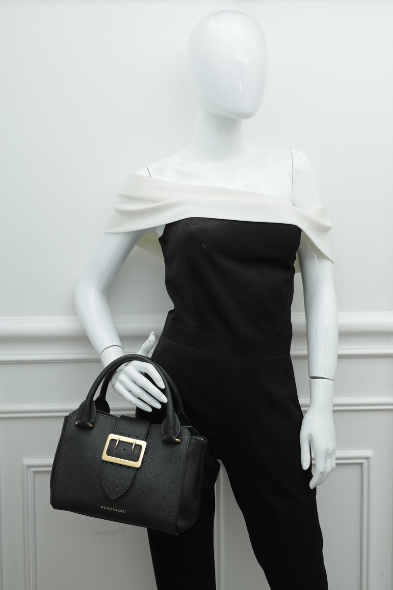 Burberrys logo fabric leather Clasp pochette mini bag Shoulder bag