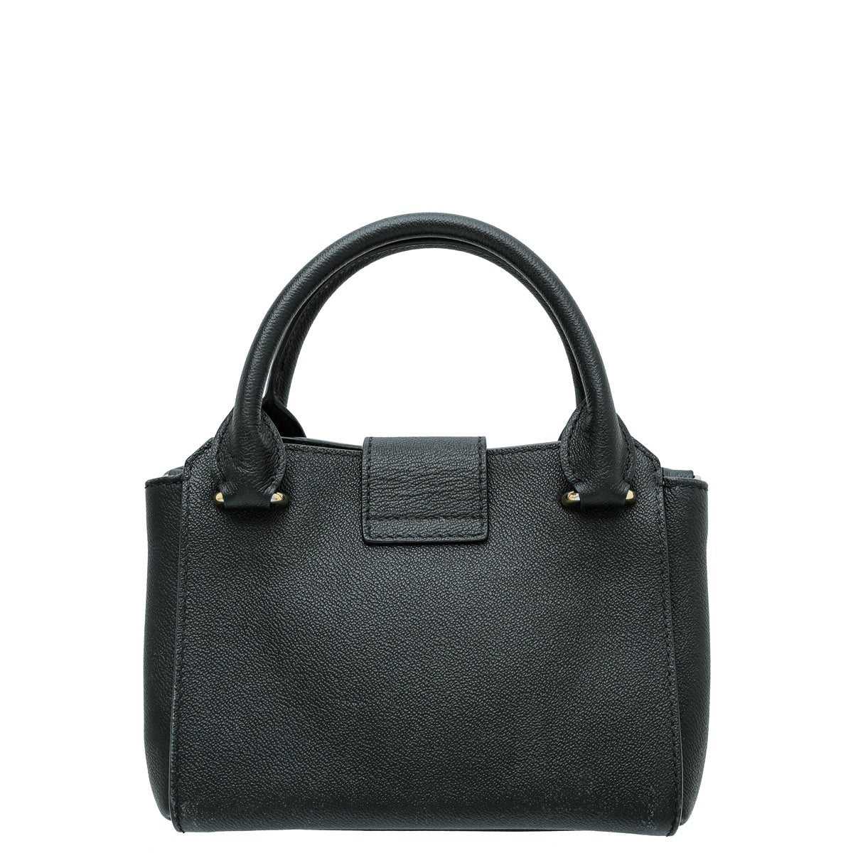 Burberry Black Buckle Tote Small Bag-Burberry-THE CLOSET