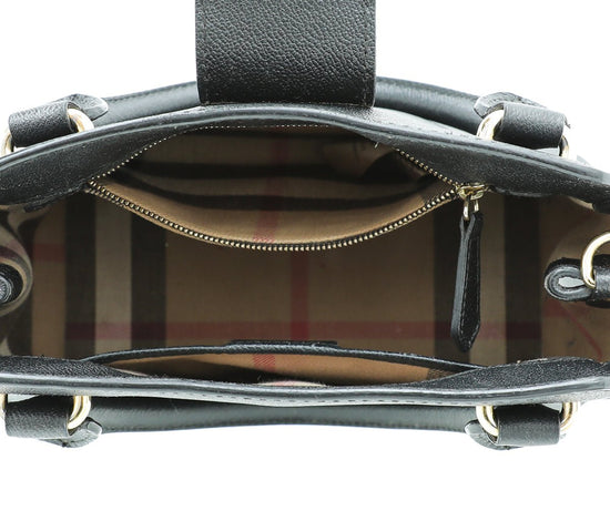 Burberry - Burberry Black Buckle Tote Small Bag | The Closet