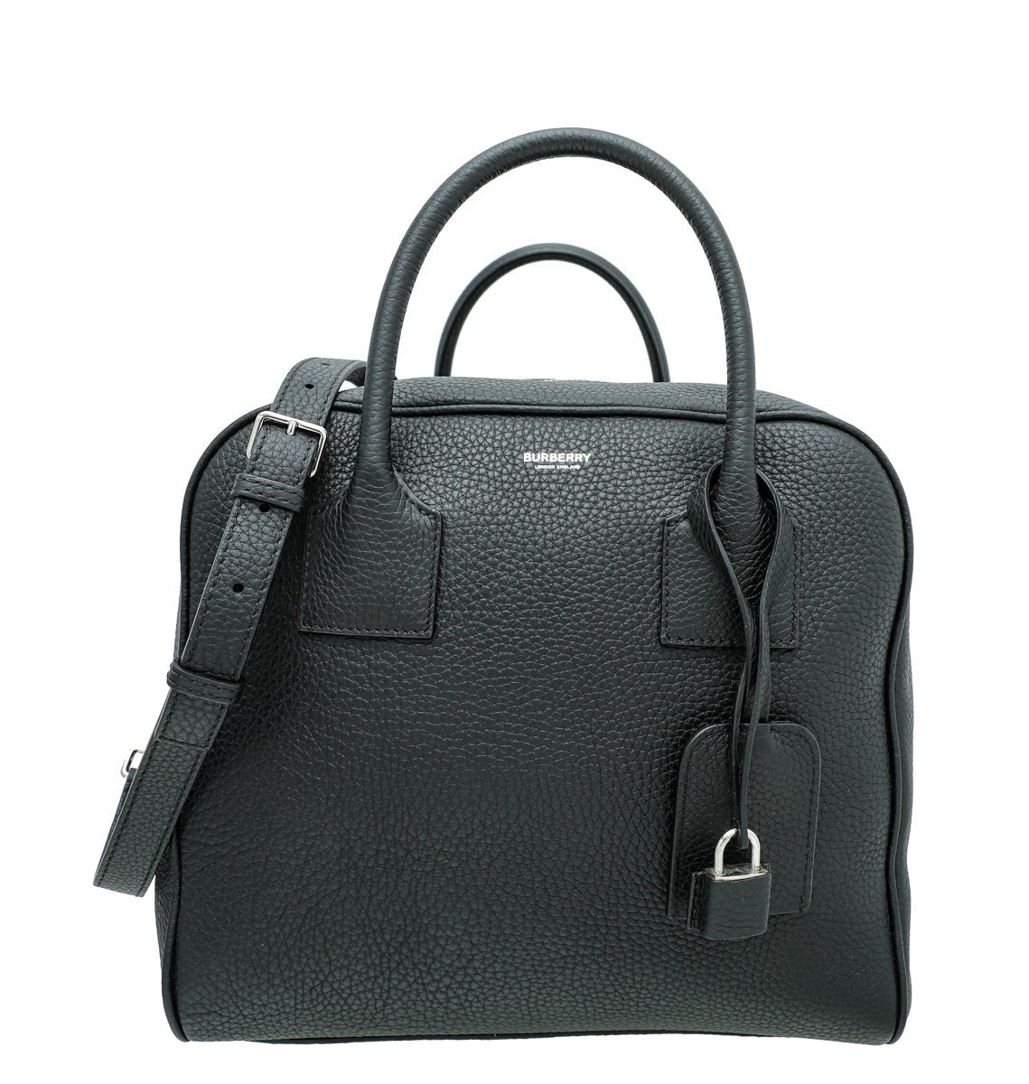 Burberry Black Cube Medium Bag-Burberry-THE CLOSET