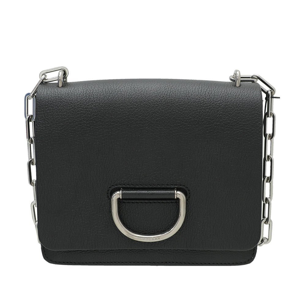 Burberry Black D Ring Chain Bag-Burberry-THE CLOSET