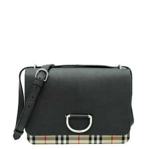 Burberry Black D حقيبة Messenger متوسطة Burberry