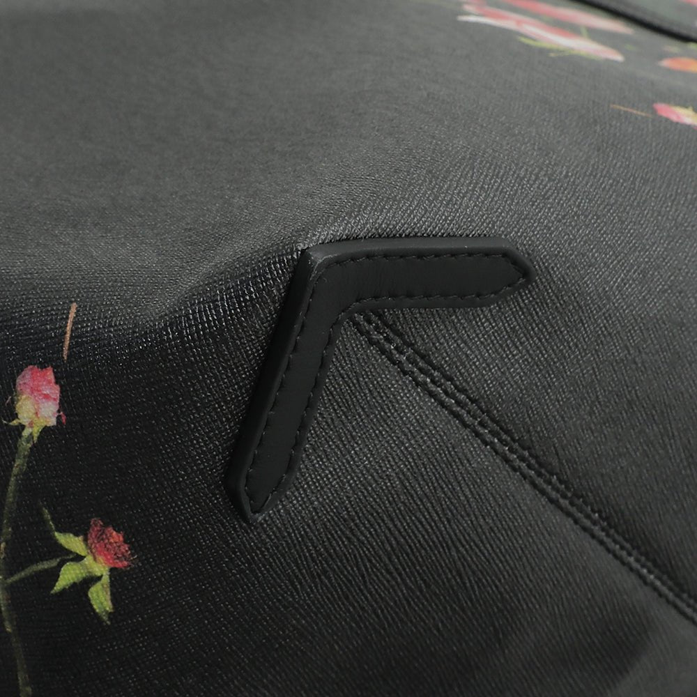 Burberry - Burberry Black Floral Print Beach XL Tote Bag | The Closet