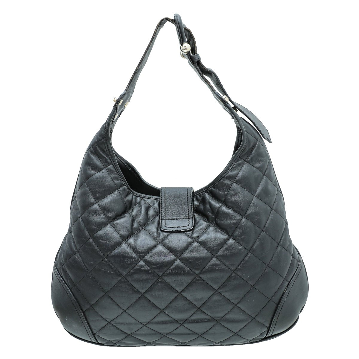 Burberry Black Hobo Brooke Bag-Burberry-THE CLOSET