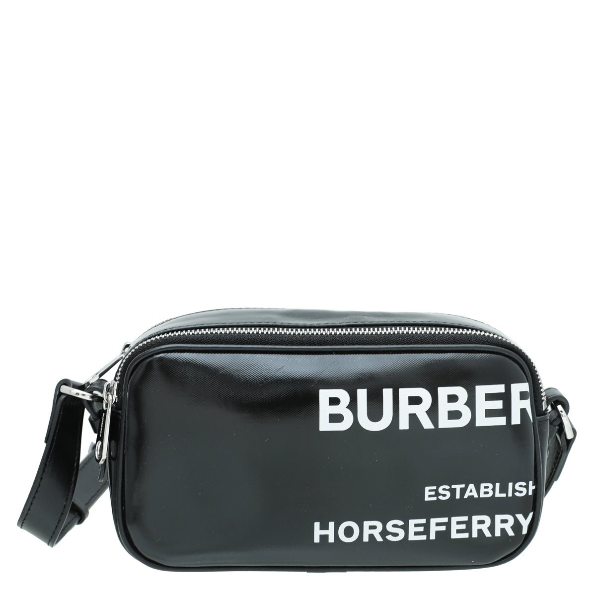 Burberry Black Horseferry Print Camera Micro Bag-Burberry-THE CLOSET