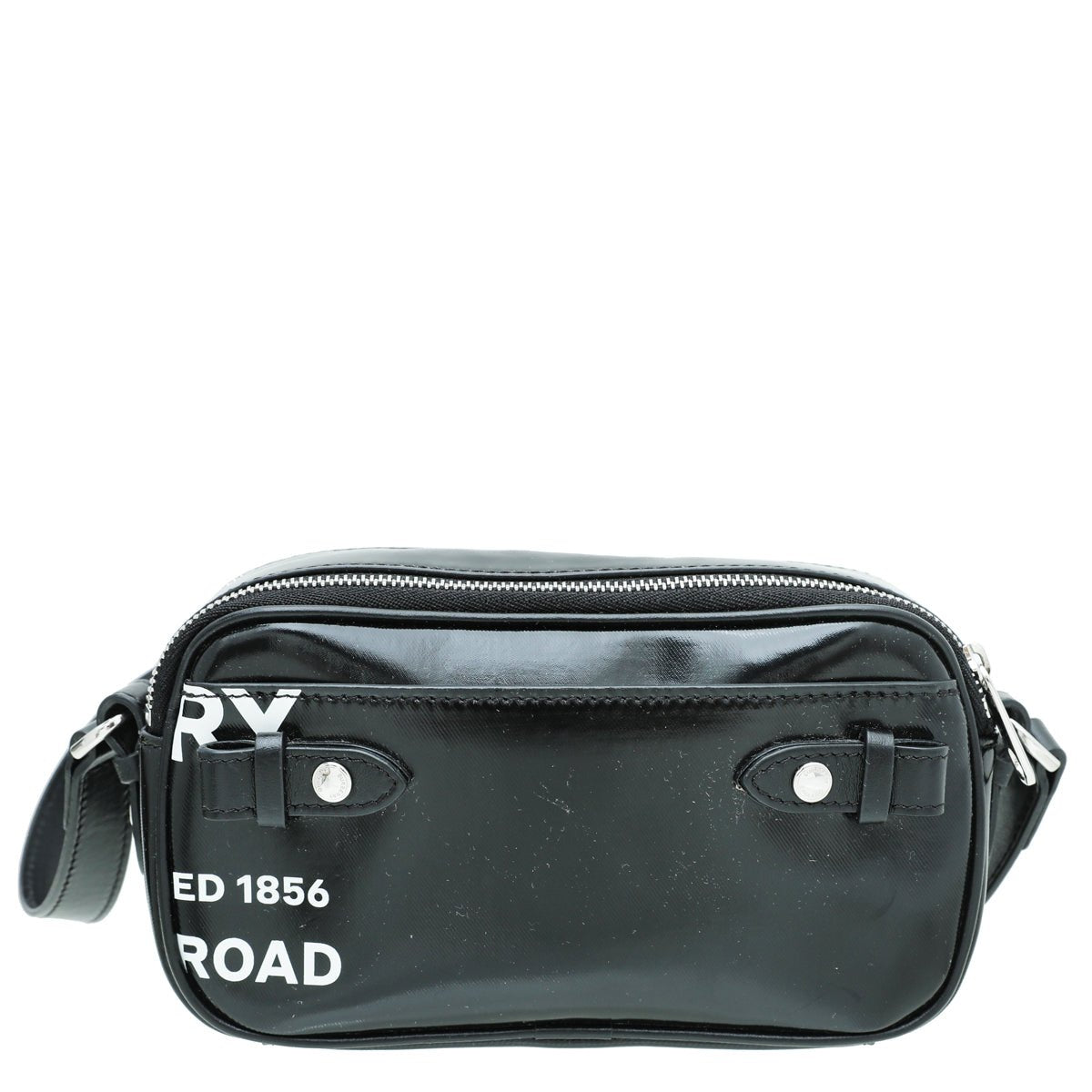 Burberry Black Horseferry Print Camera Micro Bag-Burberry-THE CLOSET