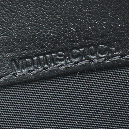 Burberry - Burberry Black Logo Print Large Zip Wallet | The Closet