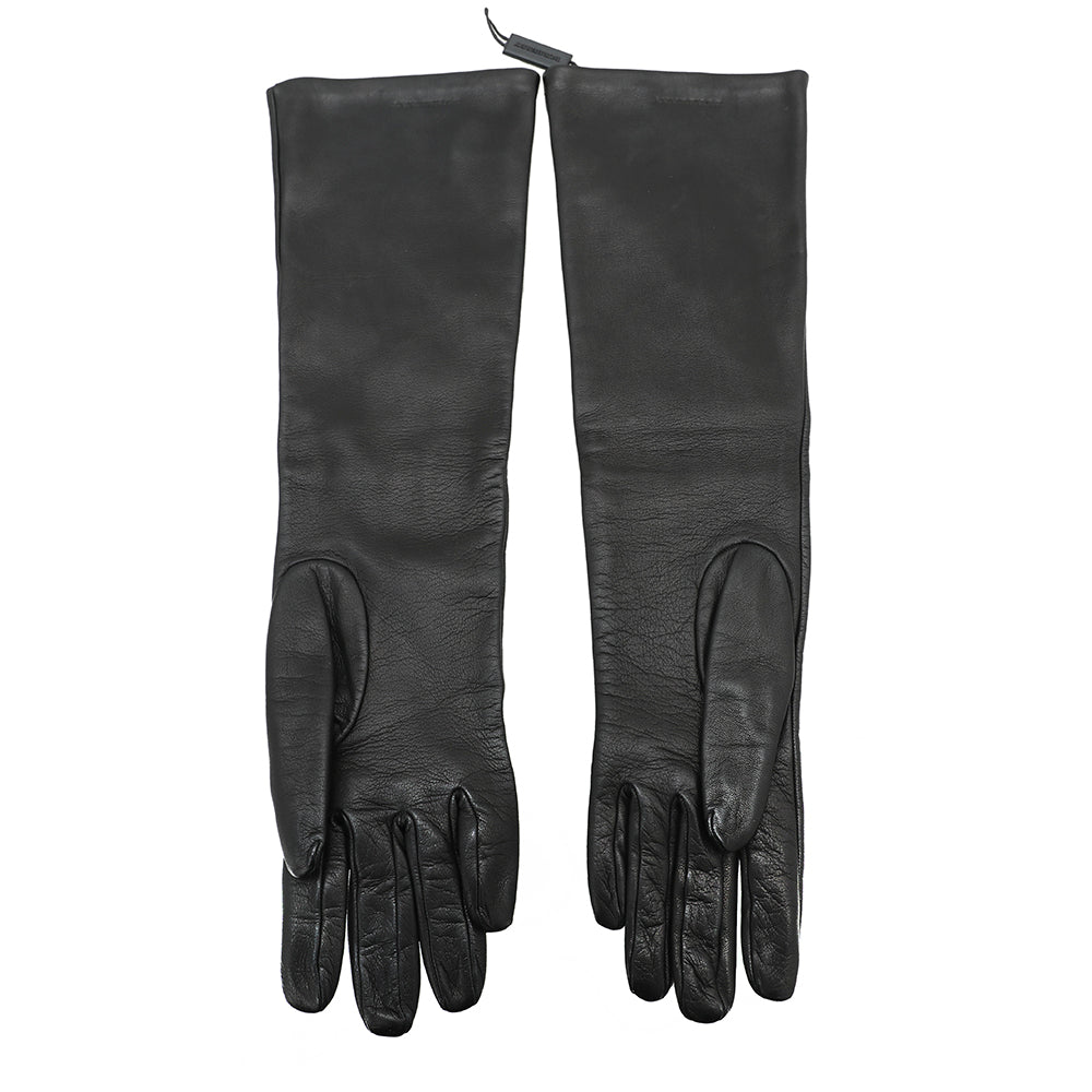 Burberry - Burberry Black Long Gloves | The Closet
