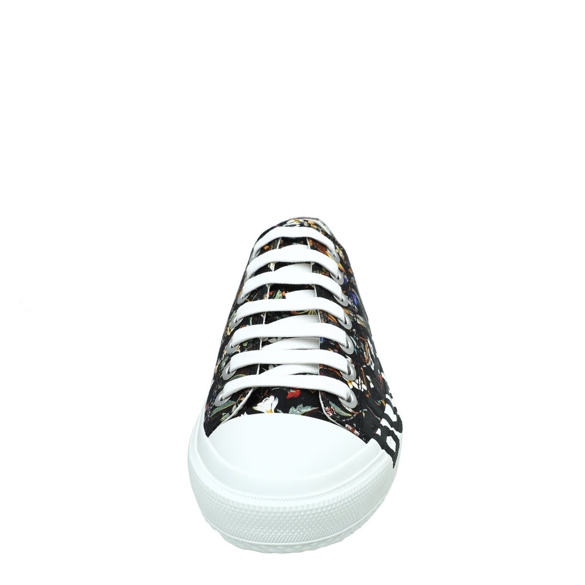 Burberry Black Multicolor Larkhall Logo Floral Sneaker 38-Burberry-THE CLOSET