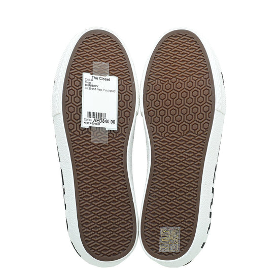 Burberry Black Multicolor Larkhall Logo Floral Sneaker 38-Burberry-THE CLOSET