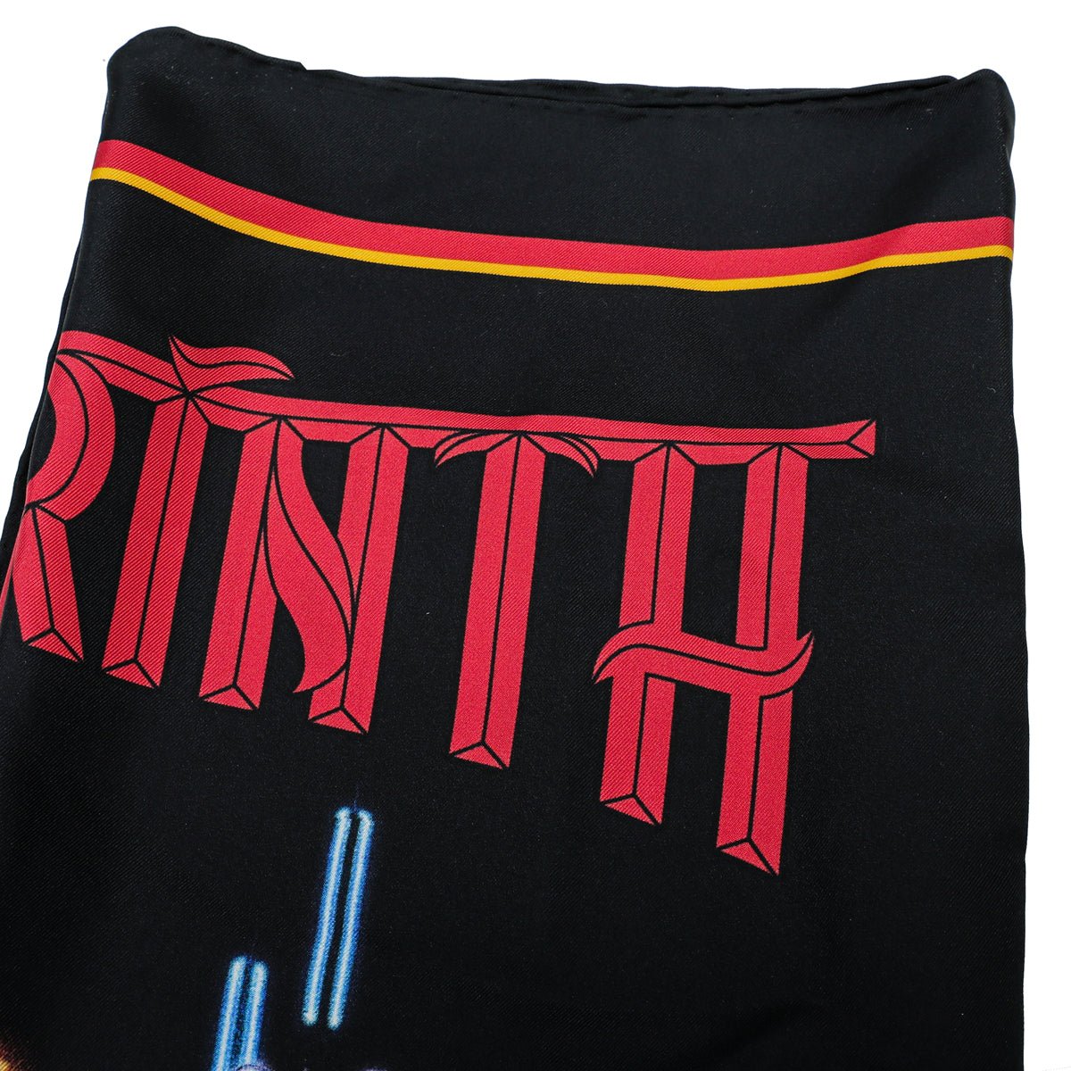 Burberry Black Multicolor Track Silk Square Scarf-Burberry-THE CLOSET