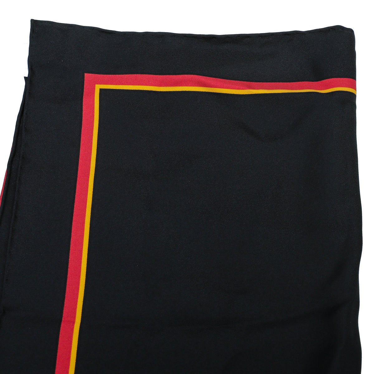 Burberry Black Multicolor Track Silk Square Scarf-Burberry-THE CLOSET