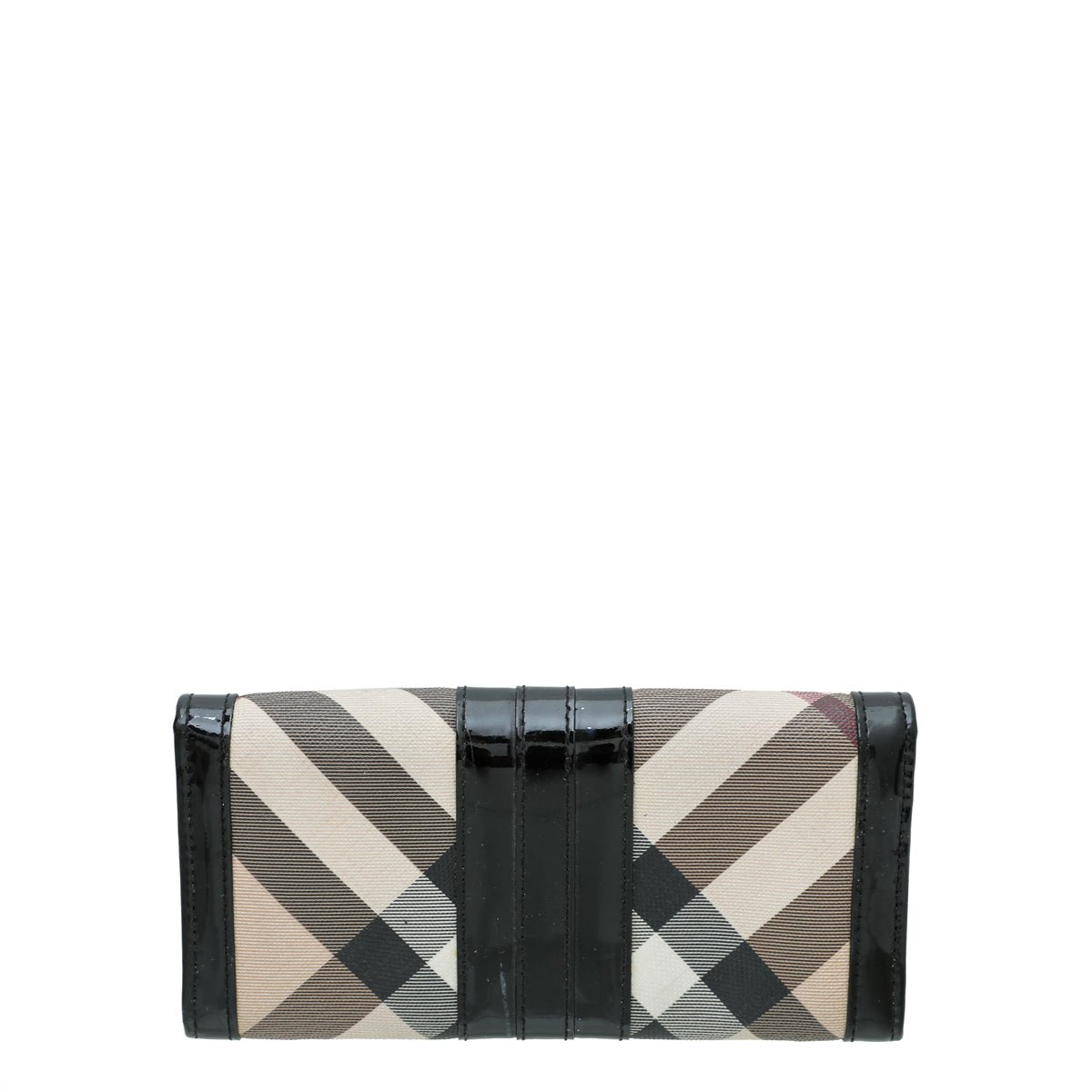 Burberry Black Nova Check Penrose Continental Wallet-Burberry-THE CLOSET