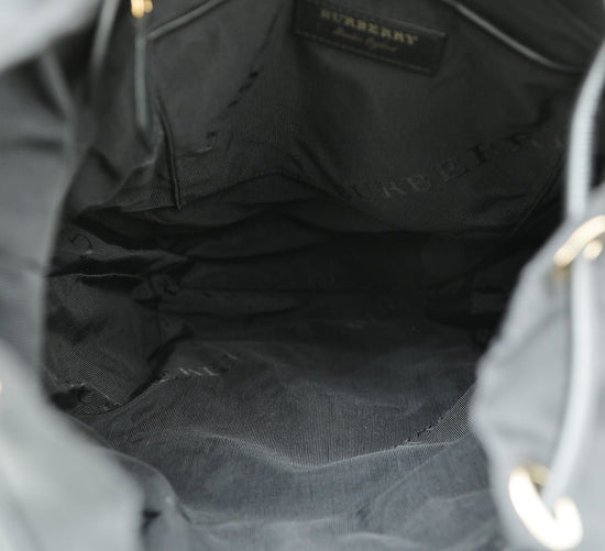 Burberry - Burberry Black Nylon Large Rucksack Backpack Bag | The Closet