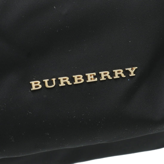 Burberry - Burberry Black Nylon Large Rucksack Backpack Bag | The Closet