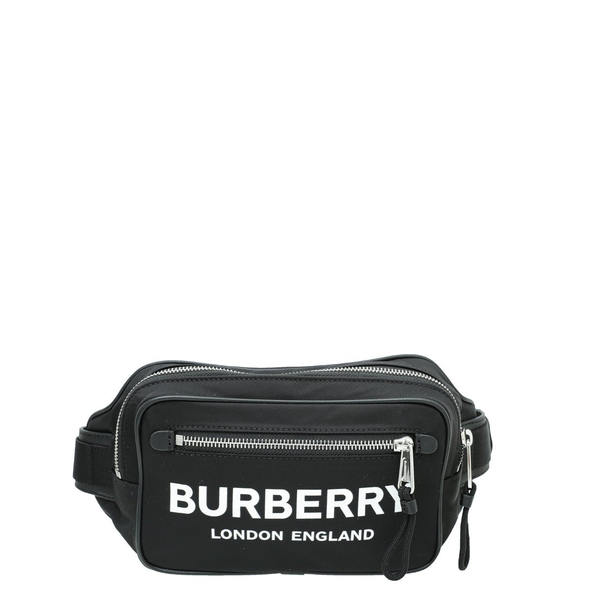 Burberry - Burberry Black Nylon Logo Print Bumbag | The Closet