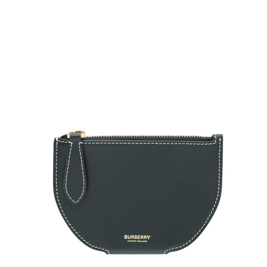 Burberry Black Olympia Fold Zip Wallet – THE CLOSET