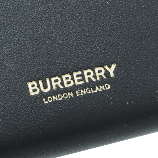 Burberry - Burberry Black Olympia Fold Zip Wallet | The Closet