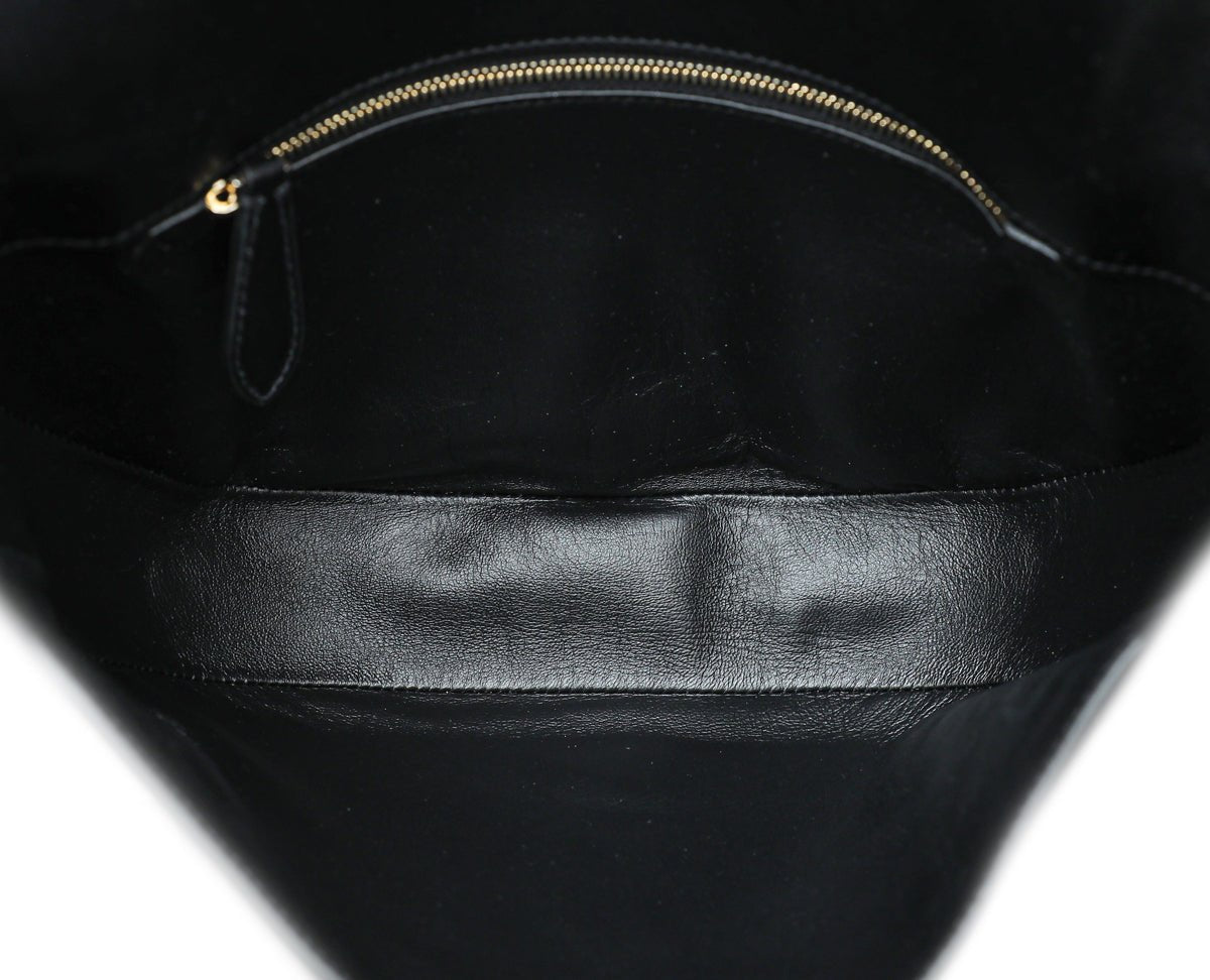 Burberry - Burberry Black Olympia Medium Flap Chain Bag | The Closet