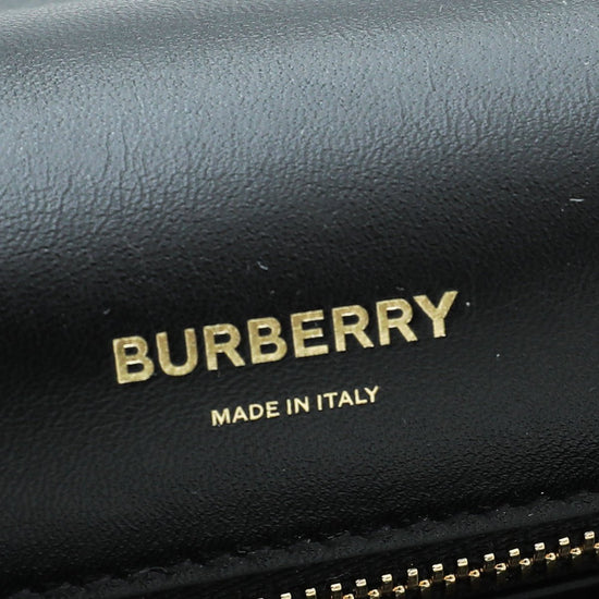 Burberry - Burberry Black Olympia Medium Flap Chain Bag | The Closet