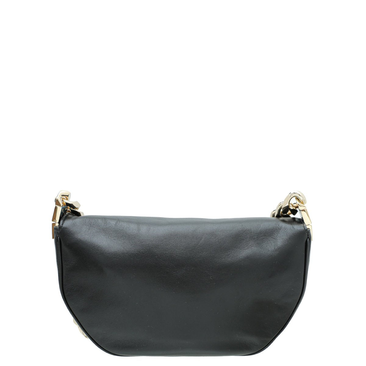 Burberry Black Olympia Medium Flap Chain Bag-Burberry-THE CLOSET