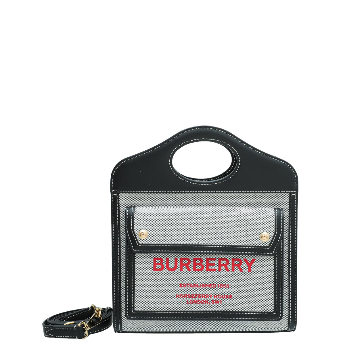 Burberry Black Pocket Mini Bag-Burberry-THE CLOSET