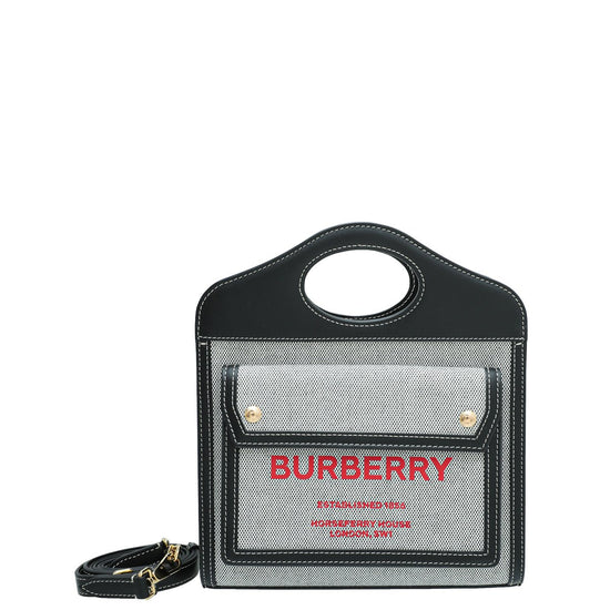 Burberry - Burberry Black Pocket Mini Bag | The Closet
