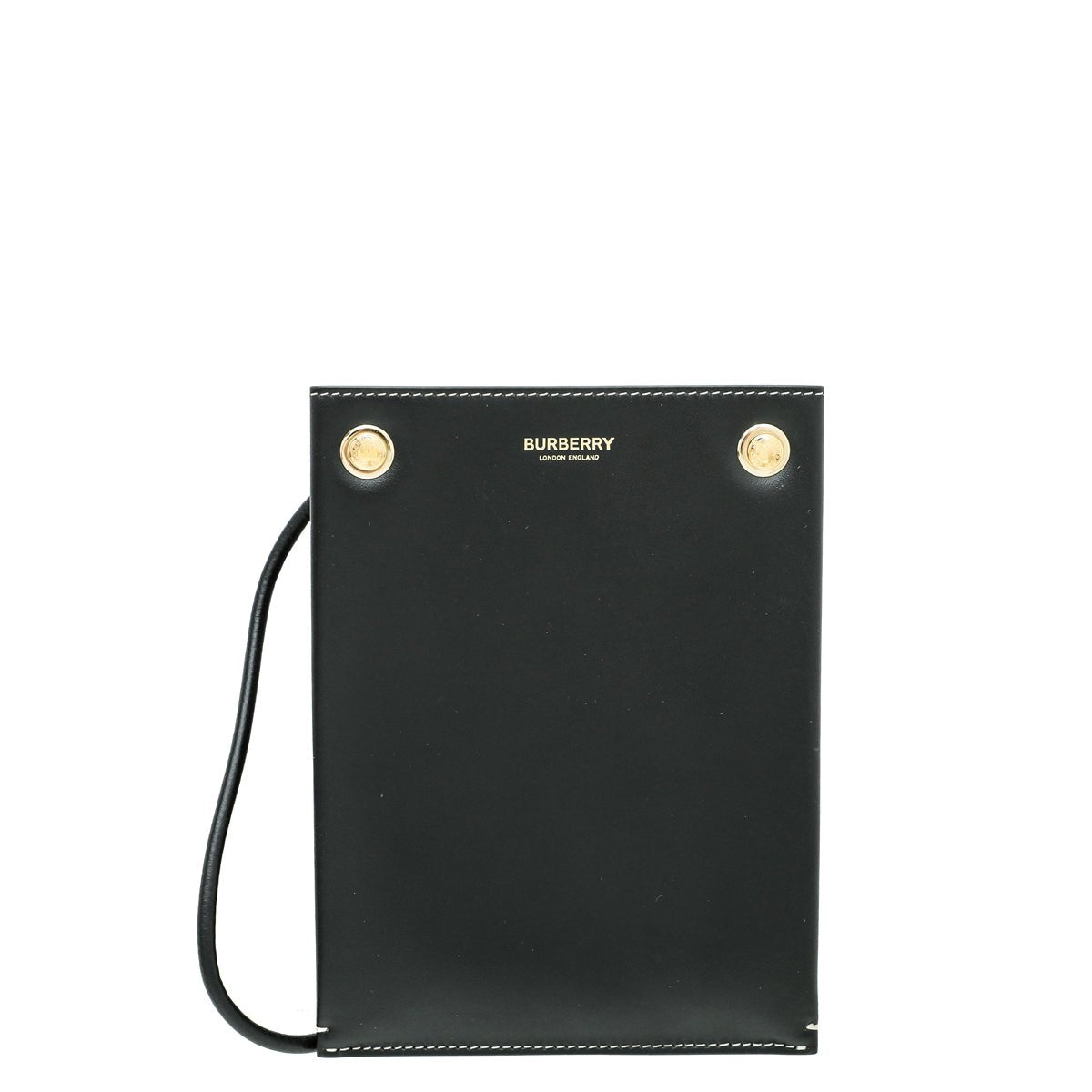 Burberry Black Rivet Small Pouch-Burberry-THE CLOSET