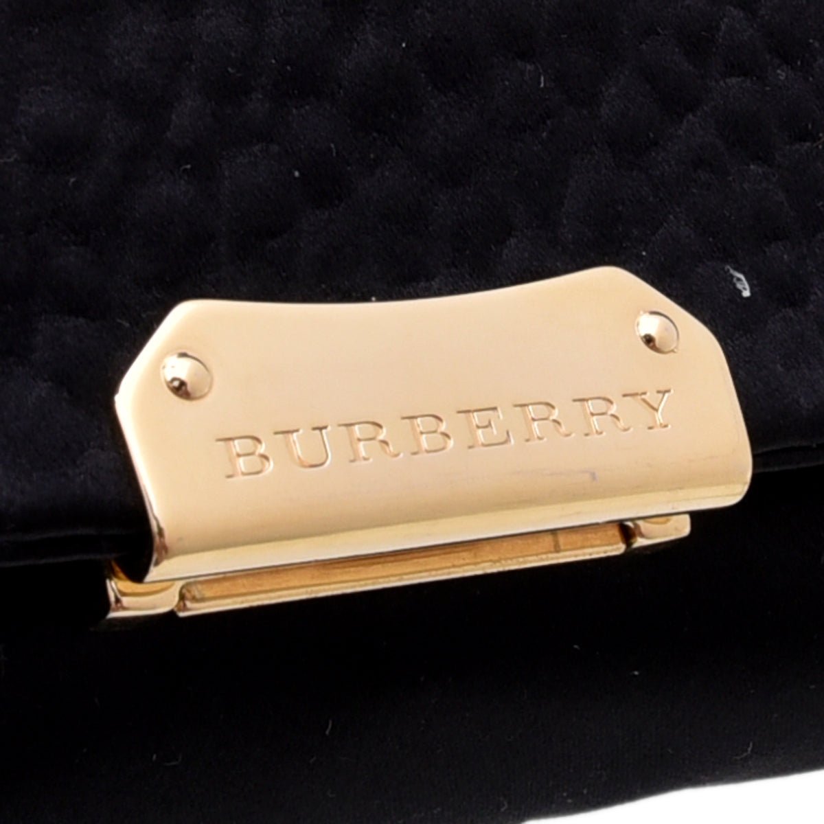 Burberry - BurBerry Black Satin Mildenhall Bag | The Closet