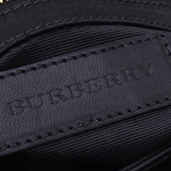 Burberry - BurBerry Black Satin Mildenhall Bag | The Closet